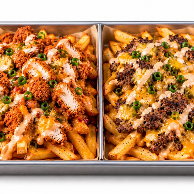 LOADED UP FRIES.