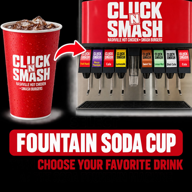 Fountain Soda Cup.